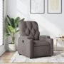 Sillón reclinable de tela gris taupe by , Armchairs - Ref: Foro24-372487, Price: 200,48 €, Discount: %