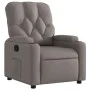 Sillón reclinable de tela gris taupe by , Armchairs - Ref: Foro24-372487, Price: 200,48 €, Discount: %