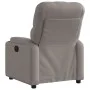 Sillón reclinable de tela gris taupe by , Armchairs - Ref: Foro24-372487, Price: 200,48 €, Discount: %