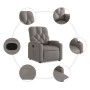 Sillón reclinable de tela gris taupe by , Armchairs - Ref: Foro24-372487, Price: 203,96 €, Discount: %