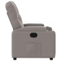 Sillón reclinable de tela gris taupe by , Armchairs - Ref: Foro24-372487, Price: 203,96 €, Discount: %