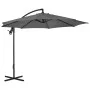 Ampelschirm mit Stahlmast 300 cm Anthrazit von vidaXL, Sonnenschirme - Ref: Foro24-44875, Preis: 132,81 €, Rabatt: %