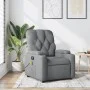 Sillón reclinable de masaje de tela gris claro by , Armchairs - Ref: Foro24-372491, Price: 265,00 €, Discount: %
