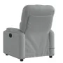 Sillón reclinable de masaje de tela gris claro by , Armchairs - Ref: Foro24-372491, Price: 265,00 €, Discount: %