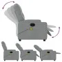 Leicht grauer Stoff-Massage-Fernsehsessel von , Sessel - Ref: Foro24-372491, Preis: 264,97 €, Rabatt: %
