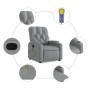 Sillón reclinable de masaje de tela gris claro by , Armchairs - Ref: Foro24-372491, Price: 270,24 €, Discount: %