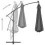 Ampelschirm mit Stahlmast 300 cm Anthrazit von vidaXL, Sonnenschirme - Ref: Foro24-44875, Preis: 132,81 €, Rabatt: %