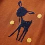 Kinder Langarmshirt in Cognac-Farbe, Größe 140. von , Kinder-T-Shirts - Ref: Foro24-13528, Preis: 8,32 €, Rabatt: %