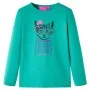 Langärmeliges leuchtend grünes Kinder-T-Shirt in Größe 104. von , Kinder-T-Shirts - Ref: Foro24-13580, Preis: 8,59 €, Rabatt: %