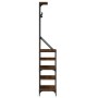 Perchero con zapatero roble marrón 70x34x184 cm by , Dresser Organizers and Bar Hangers - Ref: Foro24-837876, Price: 80,59 €,...