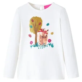 Camiseta infantil de manga larga color crudo 140 by , Kids T-shirts - Ref: Foro24-13818, Price: 9,75 €, Discount: %