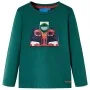 Kinder Langarmshirt in Grün, Größe 92. von , Kinder-T-Shirts - Ref: Foro24-12874, Preis: 8,52 €, Rabatt: %