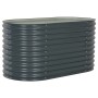 Arriate de acero galvanizado gris 160x80x81 cm | Foro24.es | Tu tienda online para hogar, jardín y más Foro24.es