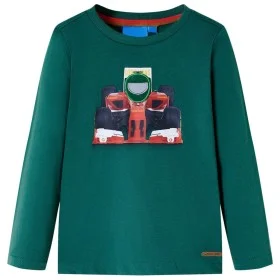 Kinder Langarmshirt in Grün, Größe 116 von , Kinder-T-Shirts - Ref: Foro24-12876, Preis: 8,52 €, Rabatt: %