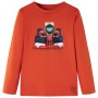 Kinder langärmliges orangefarbenes T-Shirt Größe 140 von , Kinder-T-Shirts - Ref: Foro24-12883, Preis: 8,60 €, Rabatt: %