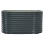 Arriate de acero galvanizado gris 160x80x81 cm | Foro24.es | Tu tienda online para hogar, jardín y más Foro24.es