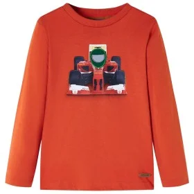 Kinderlangarmshirt in Orange, Größe 116. von , Kinder-T-Shirts - Ref: Foro24-12881, Preis: 8,52 €, Rabatt: %