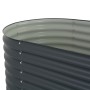 Graues Blumenbeet aus verzinktem Stahl, 160 x 80 x 81 cm von vidaXL, Töpfe und Pflanzgefäße - Ref: Foro24-45524, Preis: 126,4...