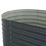 Gray galvanized steel flower bed 160x80x81 cm by vidaXL, Pots and planters - Ref: Foro24-45524, Price: 138,18 €, Discount: %
