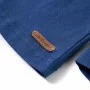 Kinder langärmliges T-Shirt in Jeansblau Größe 104. von , Kinder-T-Shirts - Ref: Foro24-13135, Preis: 8,64 €, Rabatt: %