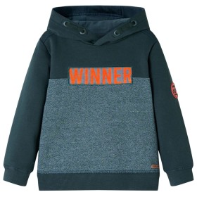 Kinder Kapuzenpullover in dunkelgrün Größe 116 von , Kinder-T-Shirts - Ref: Foro24-12906, Preis: 12,54 €, Rabatt: %