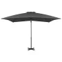 Cantilever parasol with anthracite gray aluminum pole 250x250 cm by vidaXL, Umbrellas - Ref: Foro24-44618, Price: 201,25 €, D...