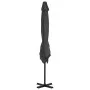 Cantilever parasol with anthracite gray aluminum pole 250x250 cm by vidaXL, Umbrellas - Ref: Foro24-44618, Price: 201,25 €, D...