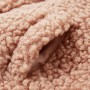 Kinderjacke mit Kapuze aus hellem cognacfarbenem Kunstfell und Schafsfellfutter, Größe 104. von , Oberbekleidung für Kinder -...