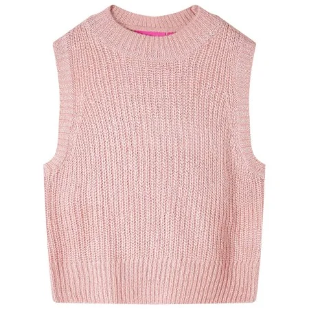 Kinder-Strickweste in hellem Rosa, Größe 128. von , Kinder-T-Shirts - Ref: Foro24-14512, Preis: 10,18 €, Rabatt: %