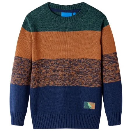 Gestreifter Strickpullover für Kinder in Größe 104. von , Kinder-T-Shirts - Ref: Foro24-14495, Preis: 14,60 €, Rabatt: %