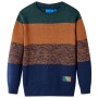 Gestreifter Strickpullover für Kinder in Größe 104. von , Kinder-T-Shirts - Ref: Foro24-14495, Preis: 14,76 €, Rabatt: %