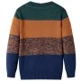 Gestreifter Strickpullover für Kinder in Größe 128 von , Kinder-T-Shirts - Ref: Foro24-14497, Preis: 12,41 €, Rabatt: %