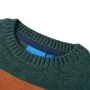 Gestreifter Strickpullover für Kinder in Größe 128 von , Kinder-T-Shirts - Ref: Foro24-14497, Preis: 12,41 €, Rabatt: %