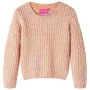 Weicher rosa Strickpullover für Kinder, Größe 128. von , Kinder-T-Shirts - Ref: Foro24-14527, Preis: 12,74 €, Rabatt: %