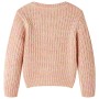 Kinder-Strickpullover in sanftem Rosa, Größe 104. von , Kinder-T-Shirts - Ref: Foro24-14525, Preis: 12,86 €, Rabatt: %