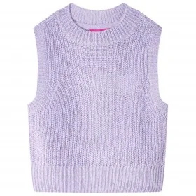 Kinder-Strickweste in hellem lila Farbton, Größe 116. von , Kinder-T-Shirts - Ref: Foro24-14546, Preis: 11,31 €, Rabatt: %