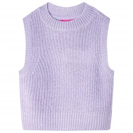 Kinder-Strickweste in hellem lila Farbton, Größe 116. von , Kinder-T-Shirts - Ref: Foro24-14546, Preis: 11,31 €, Rabatt: %