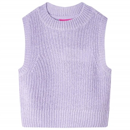 Kinder-Strickweste in hellem lila Farbton, Größe 116. von , Kinder-T-Shirts - Ref: Foro24-14546, Preis: 11,42 €, Rabatt: %