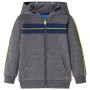 Sudadera infantil con capucha y cremallera gris mélange 140 by , Kids T-shirts - Ref: Foro24-13278, Price: 19,52 €, Discount: %