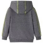 Sudadera infantil con capucha y cremallera gris mélange 140 by , Kids T-shirts - Ref: Foro24-13278, Price: 19,52 €, Discount: %