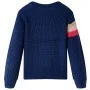Kinder-Strickpullover in Marineblau, Größe 116 von , Kinder-T-Shirts - Ref: Foro24-14531, Preis: 12,41 €, Rabatt: %