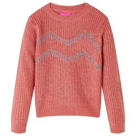 Jersey de punto infantil rosa medio 116 de , Camisetas para niños - Ref: Foro24-14506, Precio: 12,41 €, Descuento: %