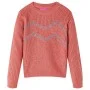 Jersey de punto infantil rosa medio 116 de , Camisetas para niños - Ref: Foro24-14506, Precio: 12,41 €, Descuento: %