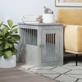 Jaula para perros madera ingeniería gris hormigón 45x62x59 cm by , Dog kennels - Ref: Foro24-838312, Price: 82,44 €, Discount: %