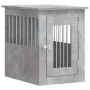 Jaula para perros madera ingeniería gris hormigón 45x62x59 cm de , Casetas para perros - Ref: Foro24-838312, Precio: 80,88 €,...