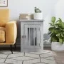 Jaula para perros madera ingeniería gris hormigón 45x62x59 cm de , Casetas para perros - Ref: Foro24-838312, Precio: 80,88 €,...