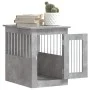 Jaula para perros madera ingeniería gris hormigón 45x62x59 cm de , Casetas para perros - Ref: Foro24-838312, Precio: 80,88 €,...