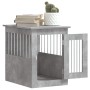 Jaula para perros madera ingeniería gris hormigón 45x62x59 cm de , Casetas para perros - Ref: Foro24-838312, Precio: 82,44 €,...