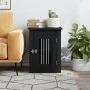 Jaula para perros madera de ingeniería negro 45x62x59 cm de , Casetas para perros - Ref: Foro24-838310, Precio: 65,01 €, Desc...