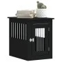 Hundekäfig aus schwarzem Ingenieurholz 45x62x59 cm von , Hundehütten - Ref: Foro24-838310, Preis: 65,01 €, Rabatt: %